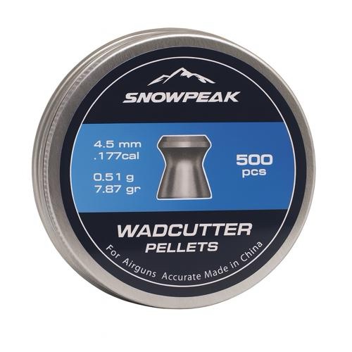 Snowpeak Wadcutter Loftskot 4.5 mm / .177 – 500 stk.